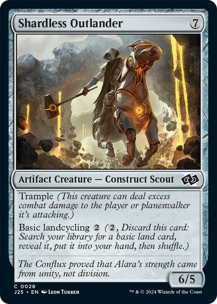 Shardless Outlander [Foundations Jumpstart] | Webway Games