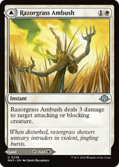 Razorgrass Ambush // Razorgrass Field [Modern Horizons 3] | Webway Games
