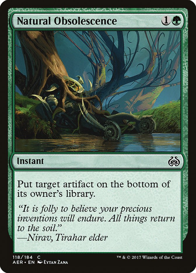 Natural Obsolescence [Aether Revolt] | Webway Games
