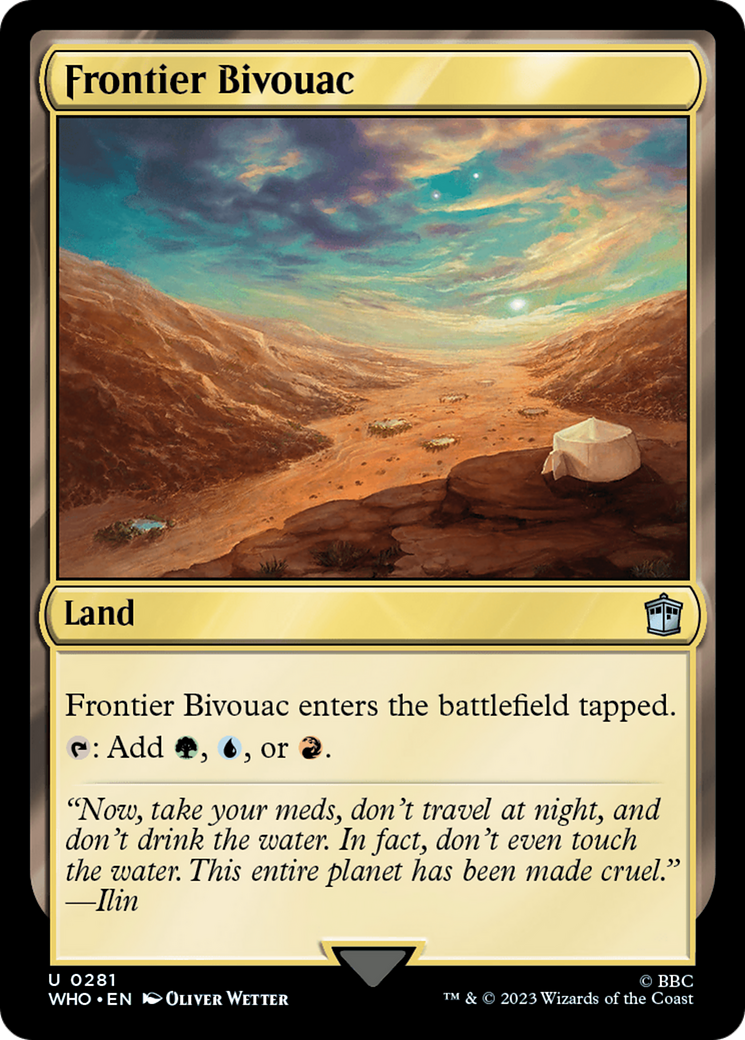 Frontier Bivouac [Doctor Who] | Webway Games
