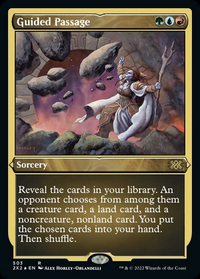 Guided Passage (Foil Etched) [Double Masters 2022] | Webway Games