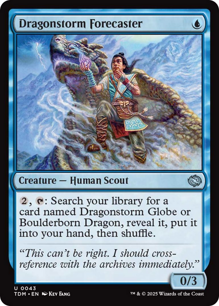 Dragonstorm Forecaster [Tarkir: Dragonstorm] | Webway Games