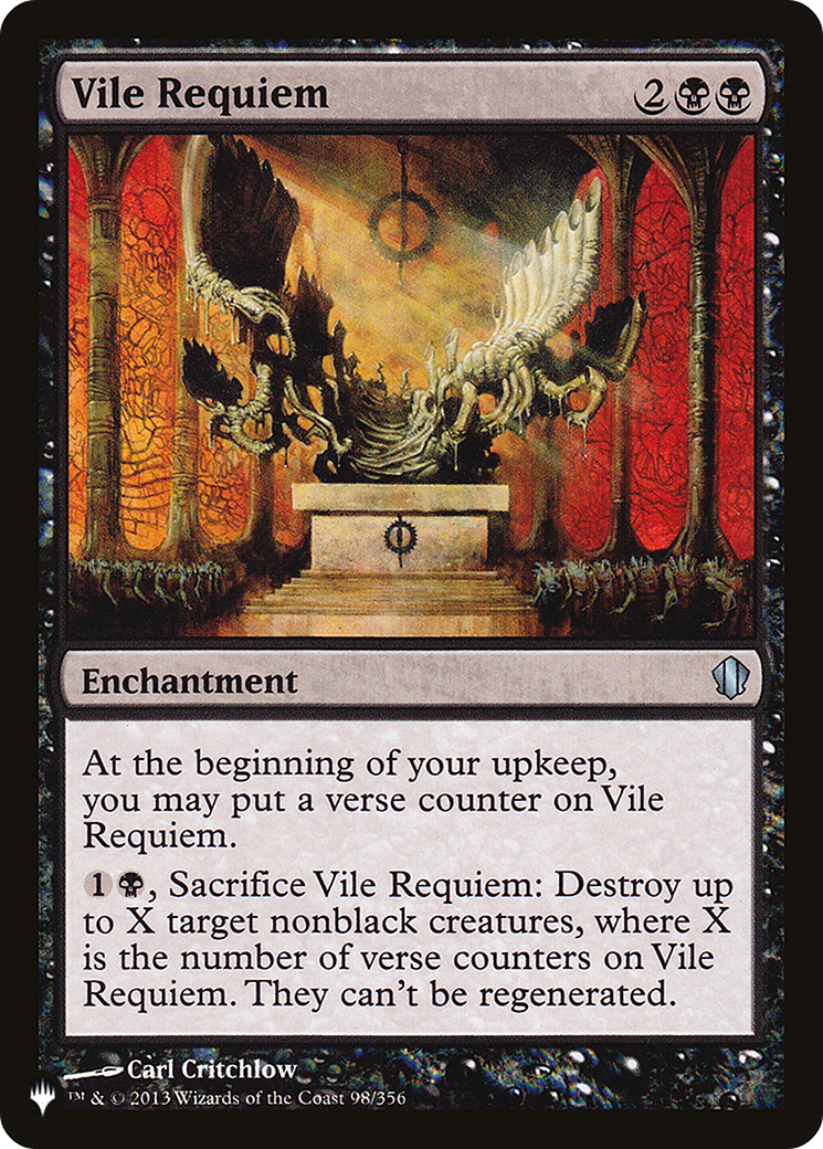 Vile Requiem [The List] | Webway Games