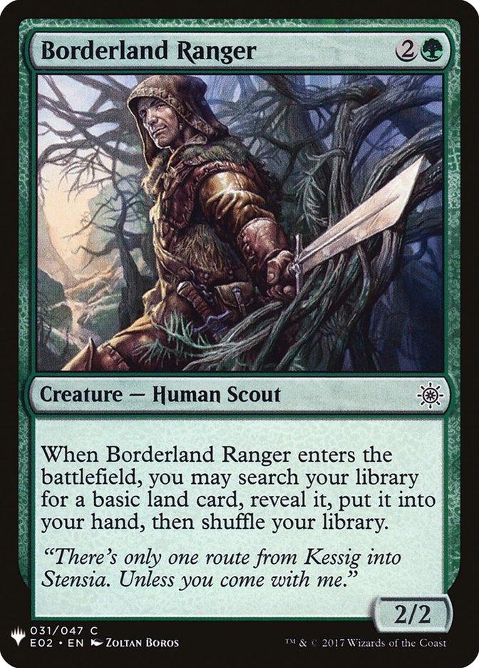 Borderland Ranger [Mystery Booster] | Webway Games