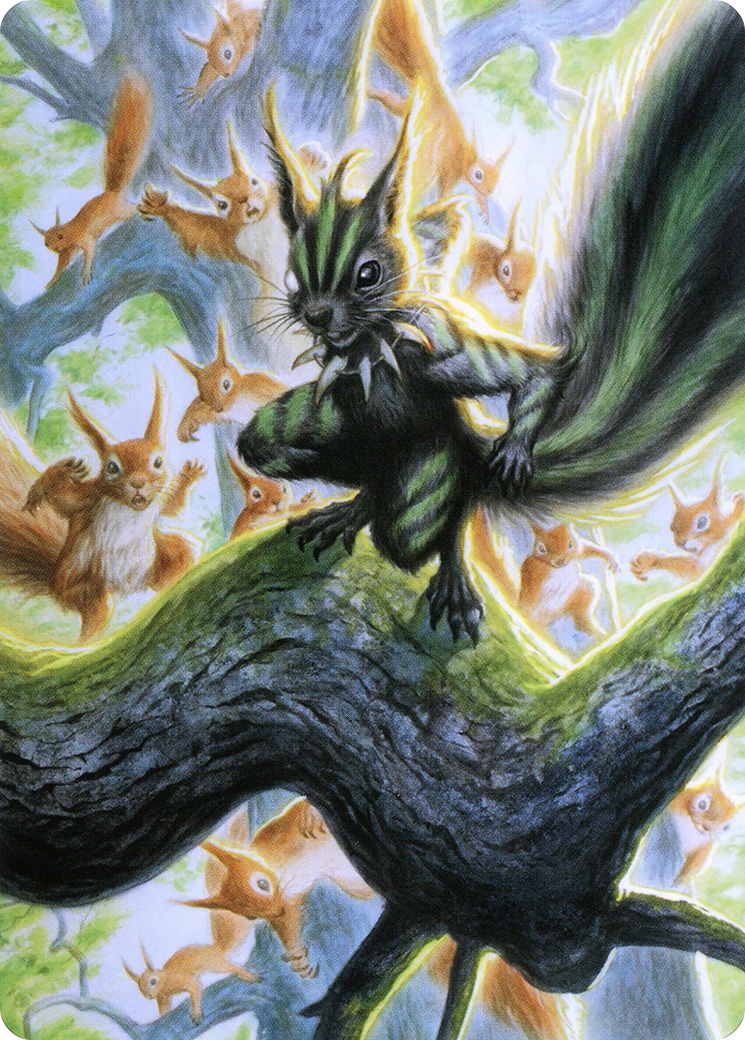Chatterfang, Squirrel General Art Card (67) [Modern Horizons 2 Art Series] | Webway Games
