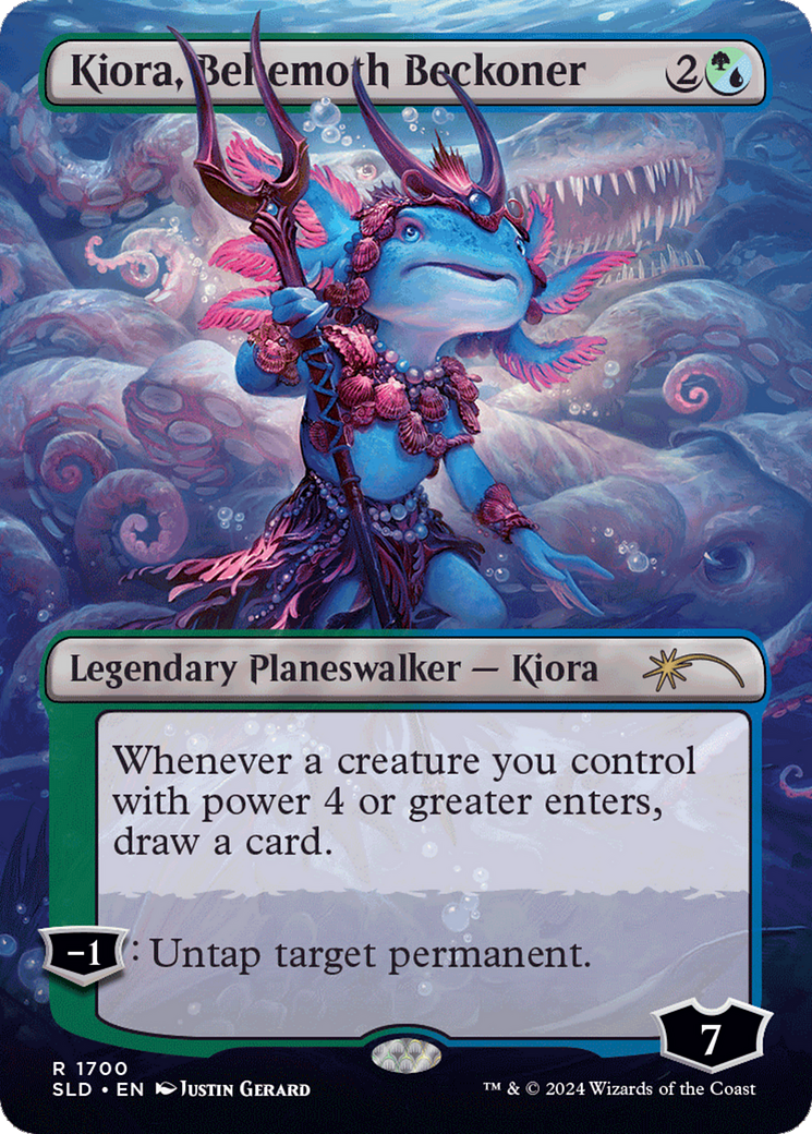 Kiora, Behemoth Beckoner [Secret Lair Drop Series] | Webway Games