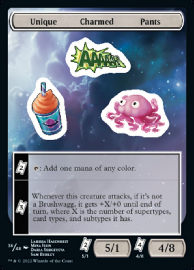 Unique Charmed Pants [Unfinity Stickers] | Webway Games