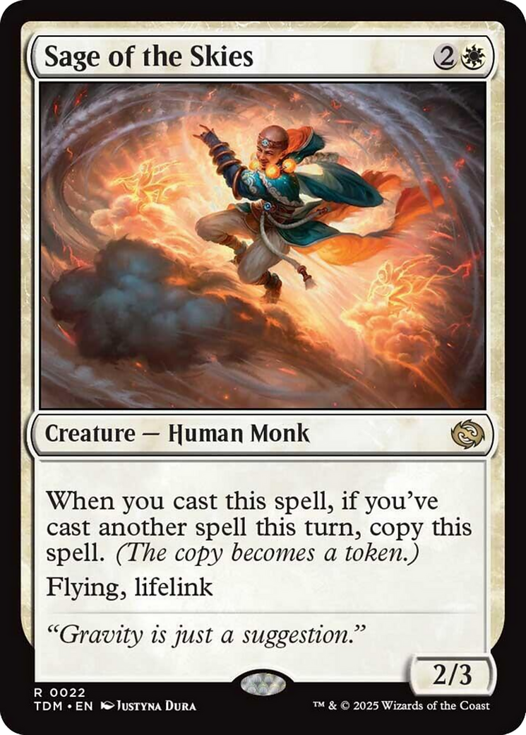 Sage of the Skies [Tarkir: Dragonstorm] | Webway Games