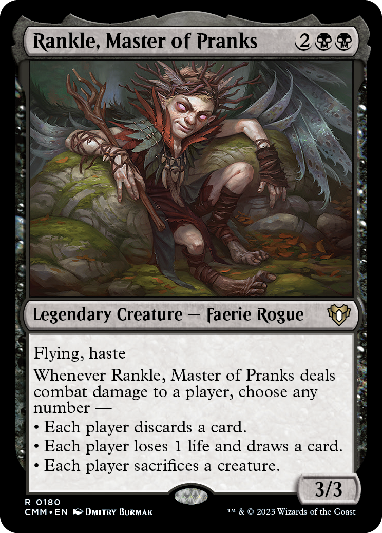 Rankle, Master of Pranks [Commander Masters] | Webway Games