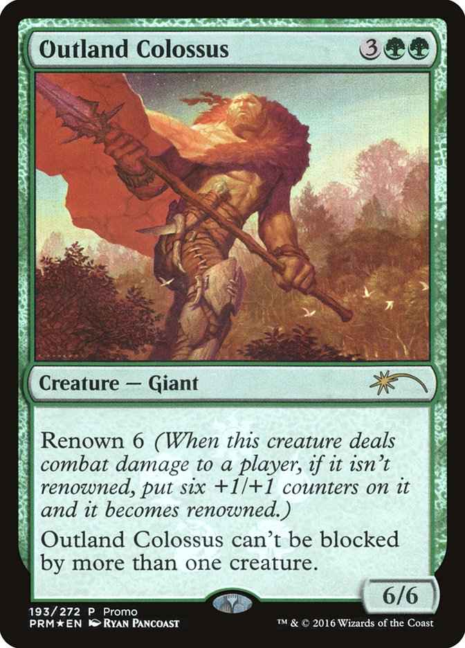 Outland Colossus [Resale Promos] | Webway Games