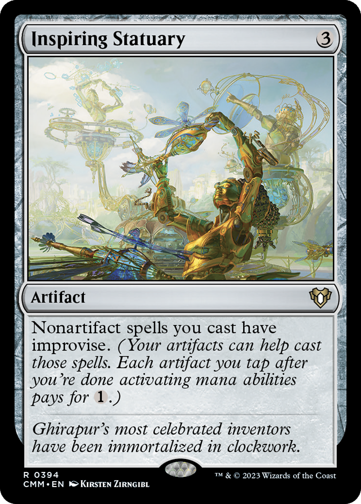 Inspiring Statuary [Commander Masters] | Webway Games