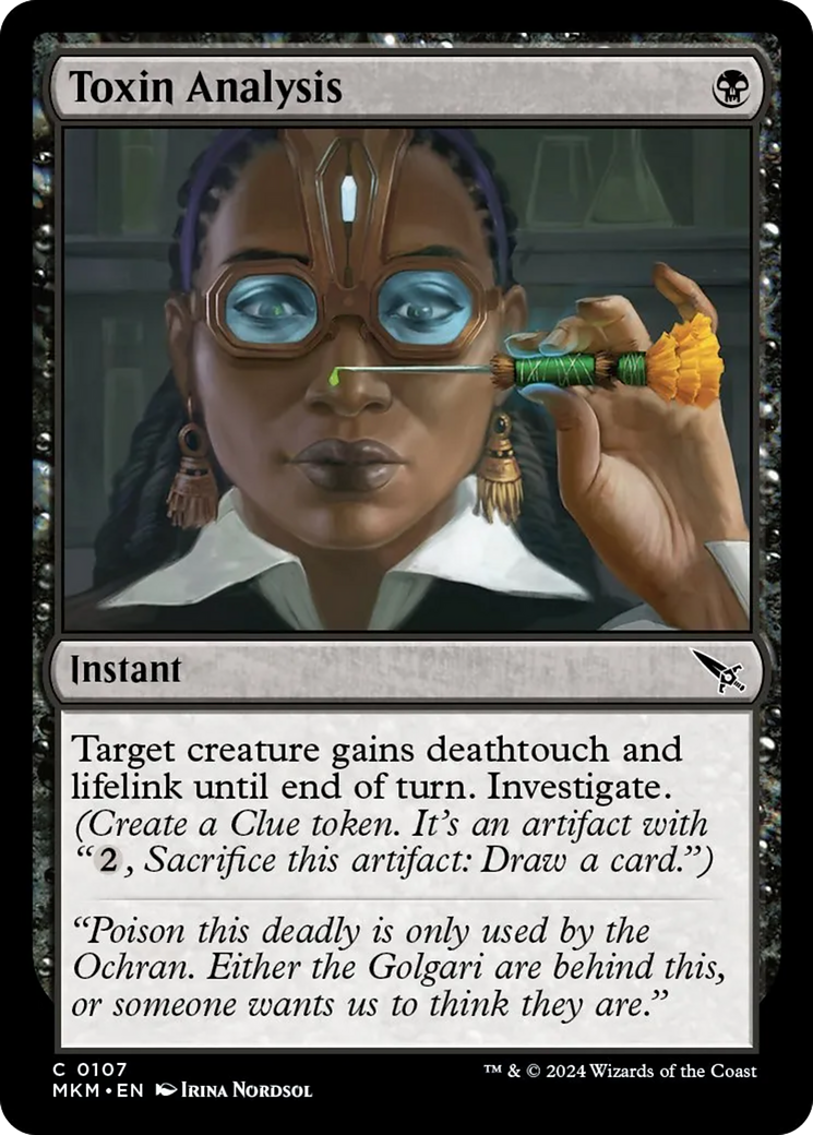 Toxin Analysis [Murders at Karlov Manor] | Webway Games