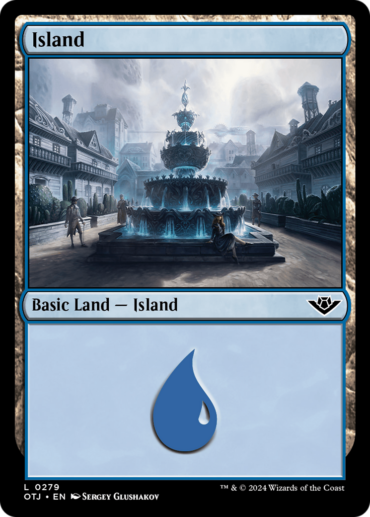 Island (0279) [Outlaws of Thunder Junction] | Webway Games
