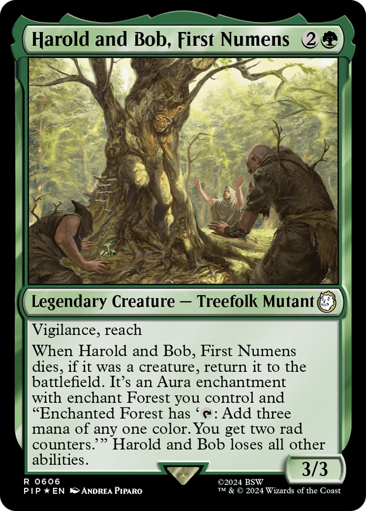 Harold and Bob, First Numens (Surge Foil) [Fallout] | Webway Games