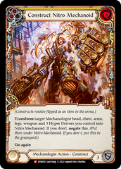 Construct Nitro Mechanoid // Nitro Mechanoid [DYN092] (Dynasty)  Rainbow Foil | Webway Games