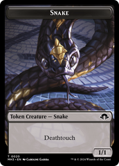 Servo // Snake Double-Sided Token [Modern Horizons 3 Tokens] | Webway Games