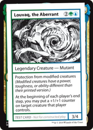 Louvaq, the Aberrant (2021 Edition) [Mystery Booster Playtest Cards] | Webway Games