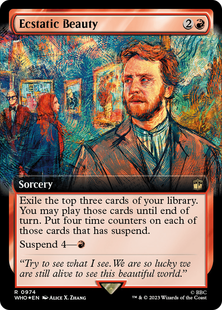 Ecstatic Beauty (Extended Art) (Surge Foil) [Doctor Who] | Webway Games