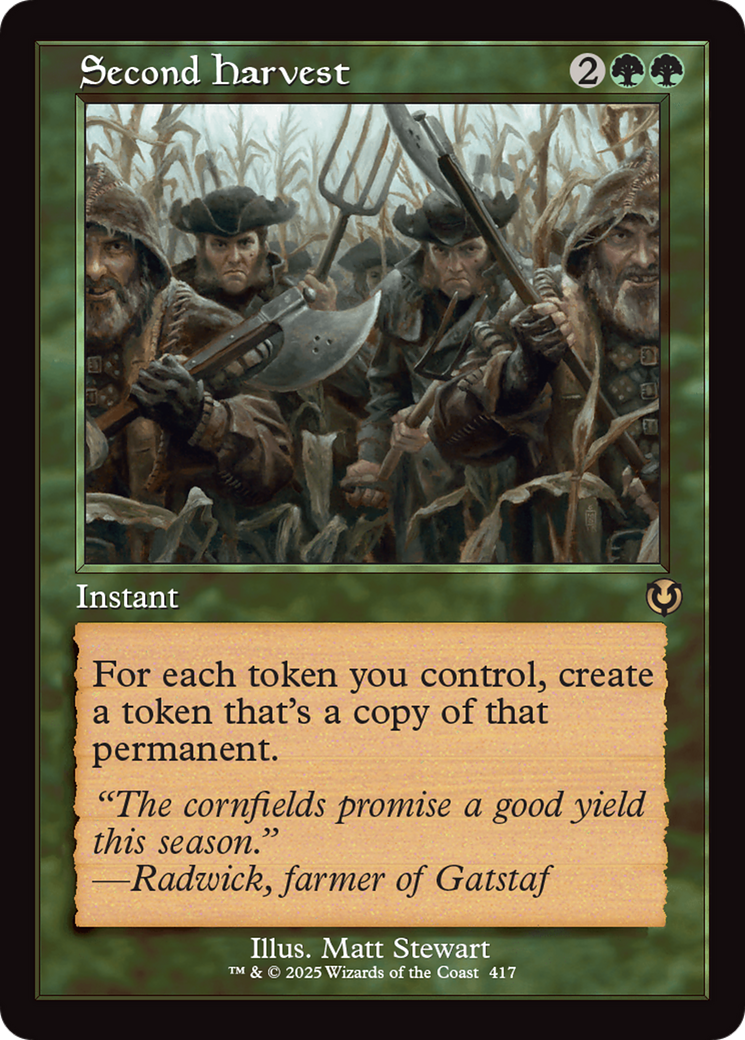 Second Harvest (Retro Frame) [Innistrad Remastered] | Webway Games