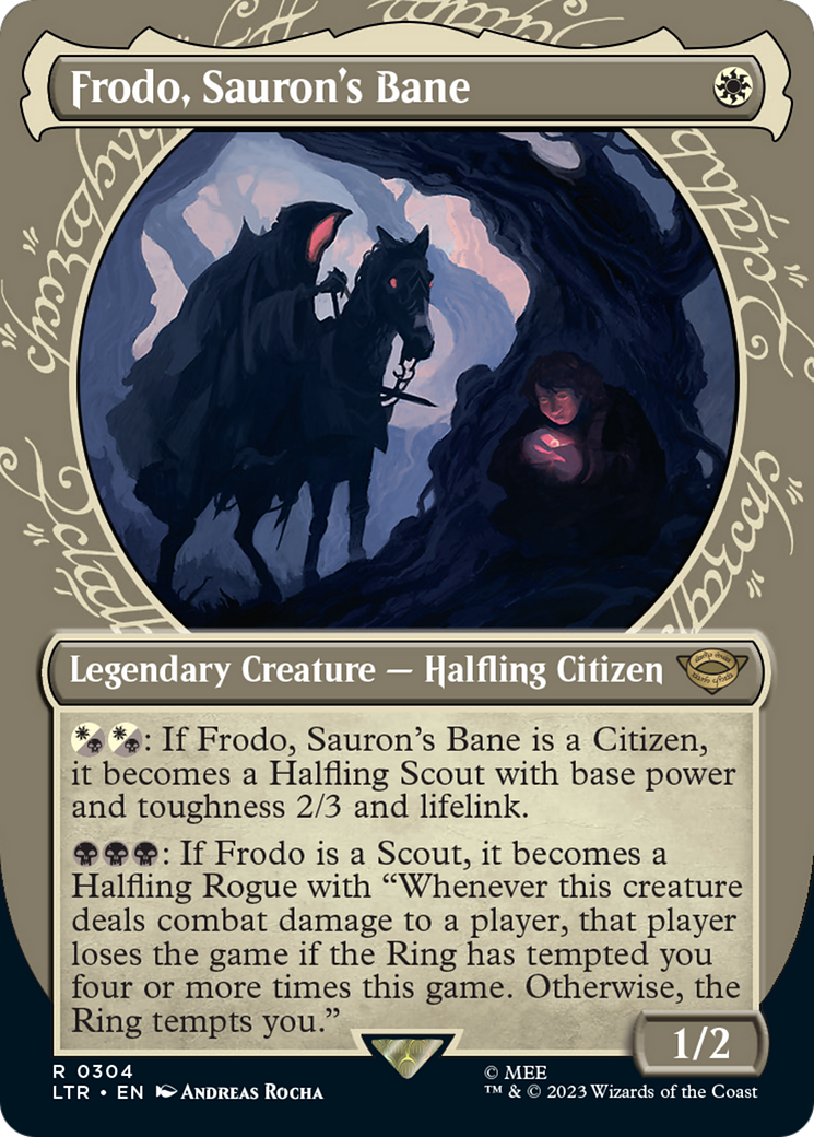 Frodo, Sauron's Bane (Showcase Ring Frame) [The Lord of the Rings: Tales of Middle-Earth] | Webway Games