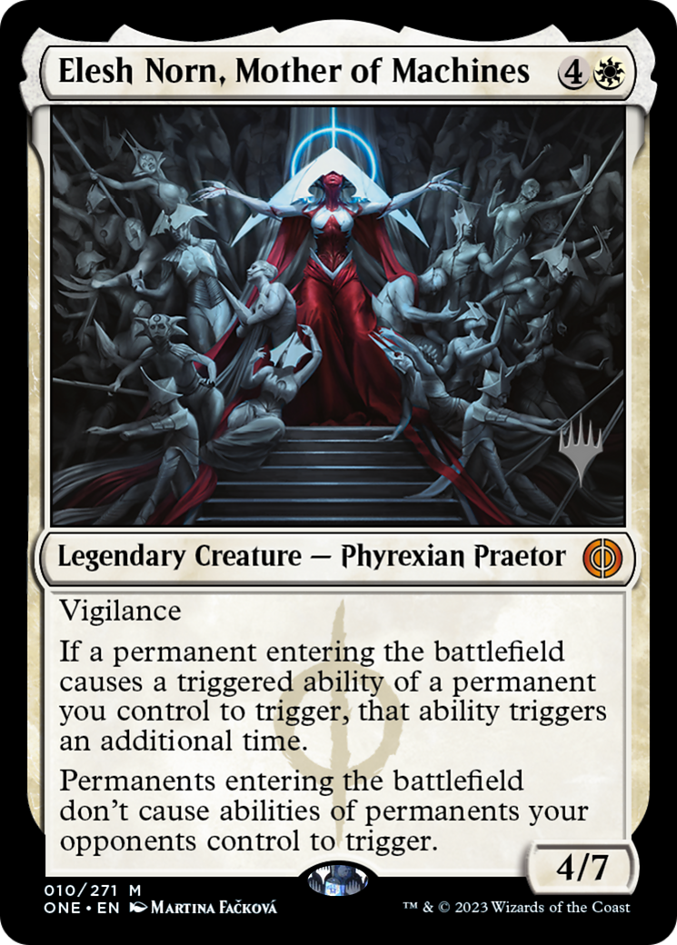 Elesh Norn, Mother of Machines (Promo Pack) [Phyrexia: All Will Be One Promos] | Webway Games