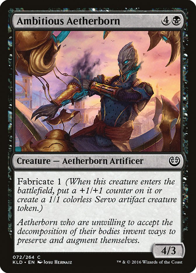Ambitious Aetherborn [Kaladesh] | Webway Games