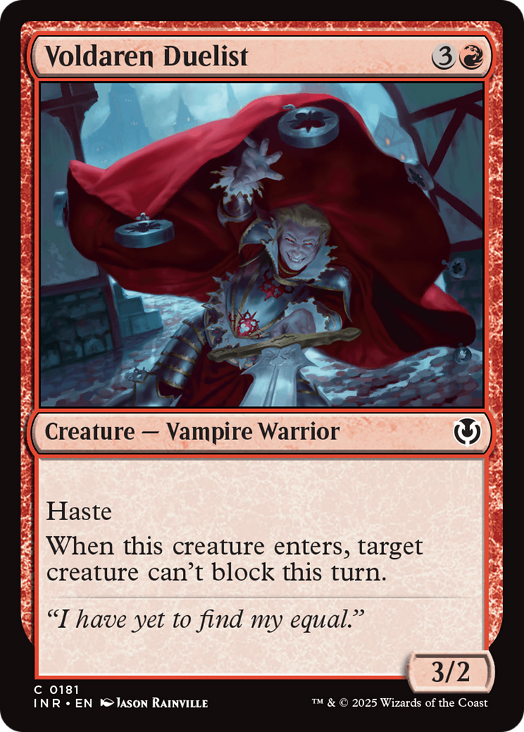 Voldaren Duelist [Innistrad Remastered] | Webway Games