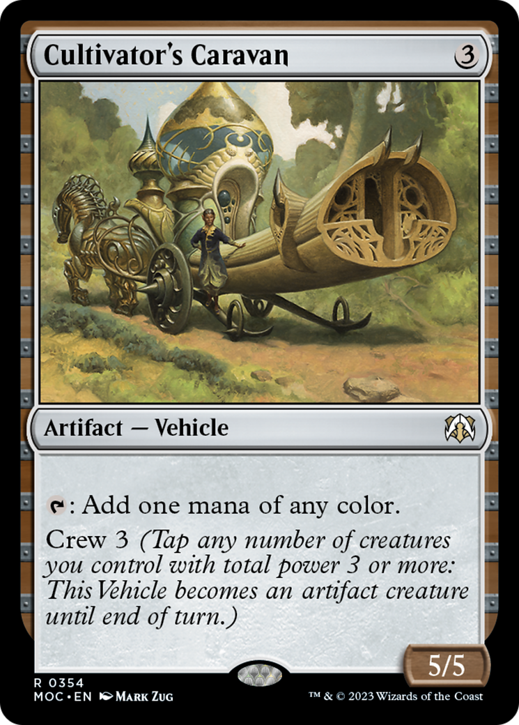 Cultivator's Caravan [March of the Machine Commander] | Webway Games