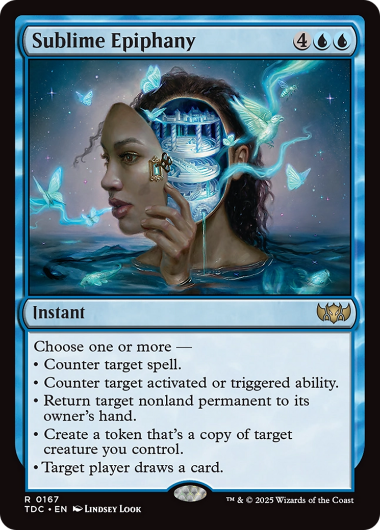 Sublime Epiphany [Tarkir: Dragonstorm Commander] | Webway Games