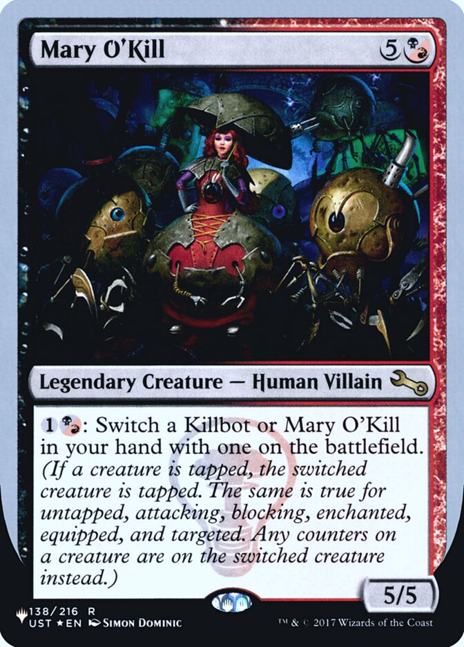 Mary O'Kill (Unfinity Foil Edition) [The List] | Webway Games