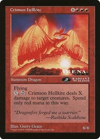 Crimson Hellkite (Oversized) [Oversize Cards] | Webway Games