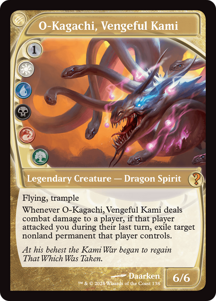 O-Kagachi, Vengeful Kami (Future Sight) [Mystery Booster 2] | Webway Games