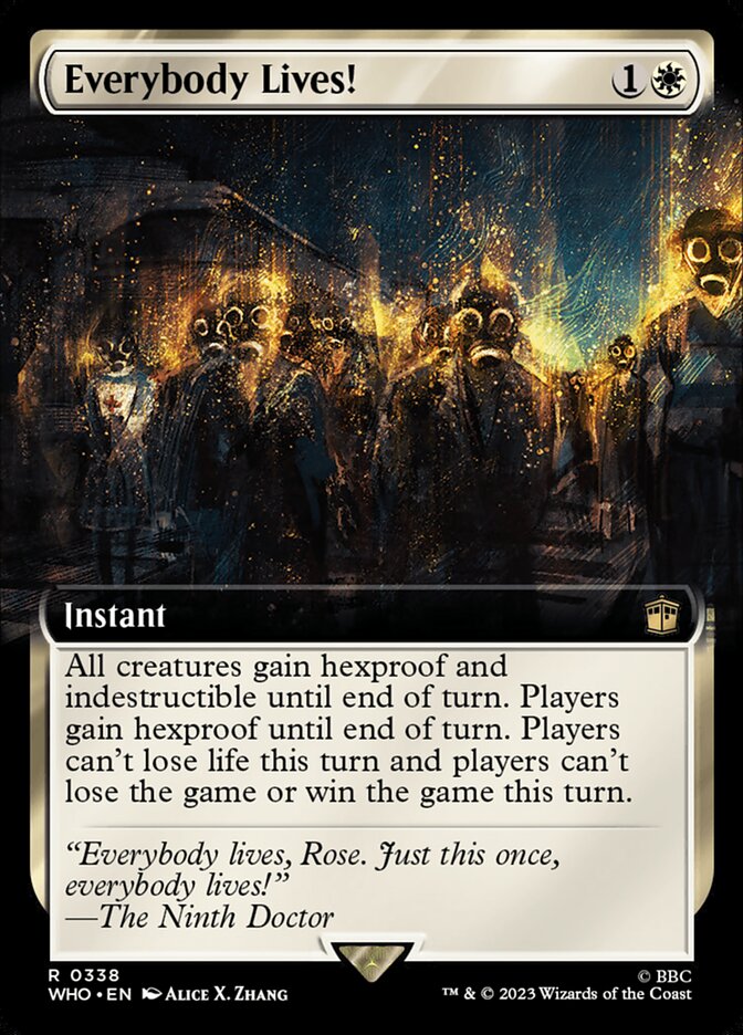 Everybody Lives! (Extended Art) [Doctor Who] | Webway Games