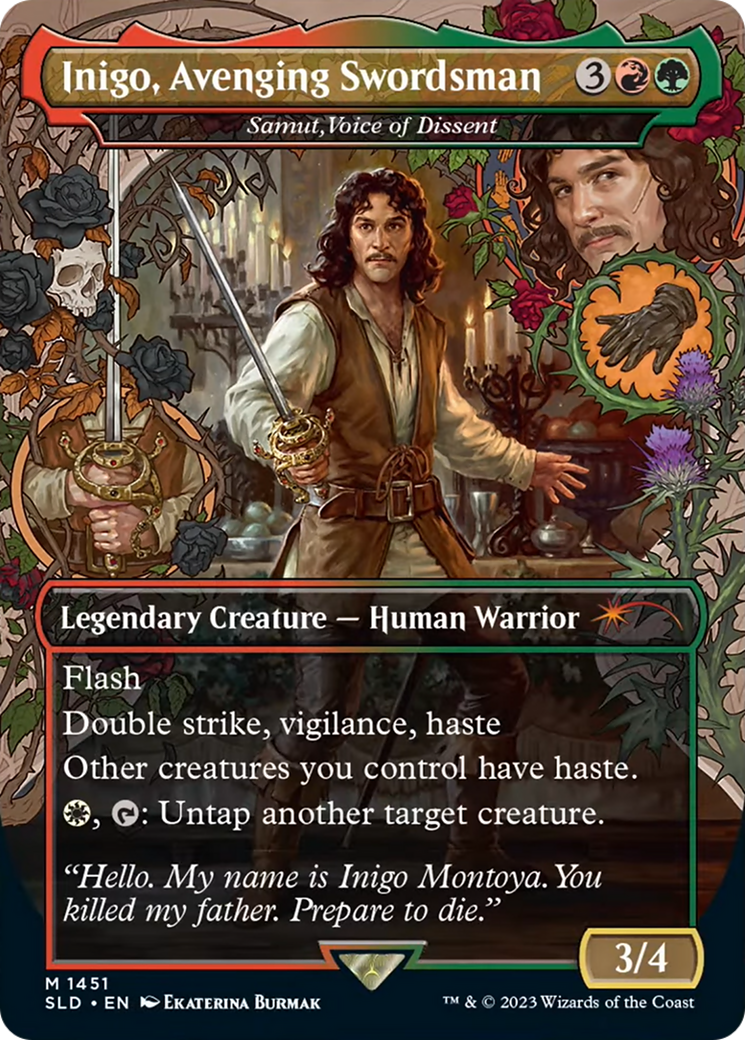 Inigo, Avenging Swordsman - Samut, Voice of Dissent [Secret Lair Drop Series] | Webway Games