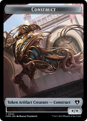 Eldrazi Spawn // Construct (0042) Double-Sided Token [Commander Masters Tokens] | Webway Games