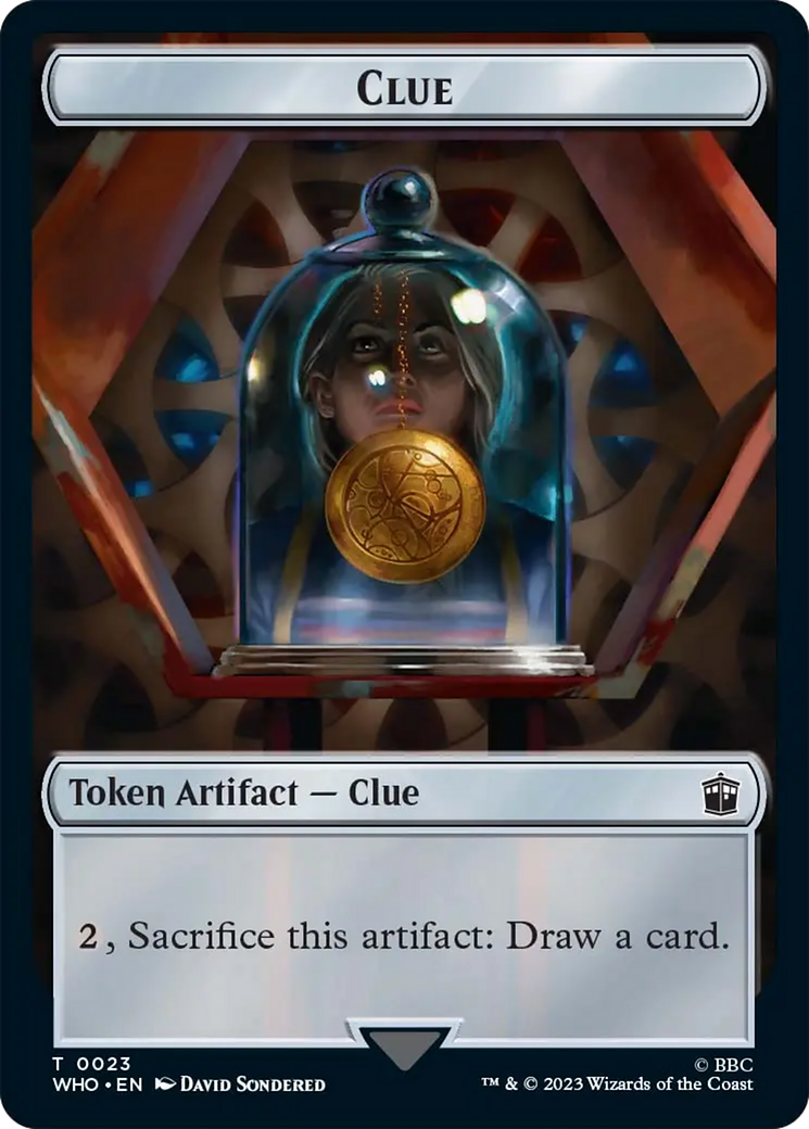Clue Token [Doctor Who Tokens] | Webway Games