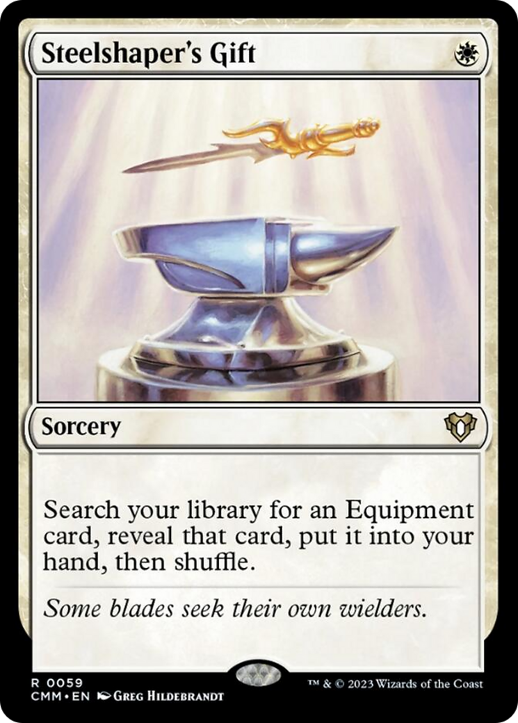Steelshaper's Gift [Commander Masters] | Webway Games