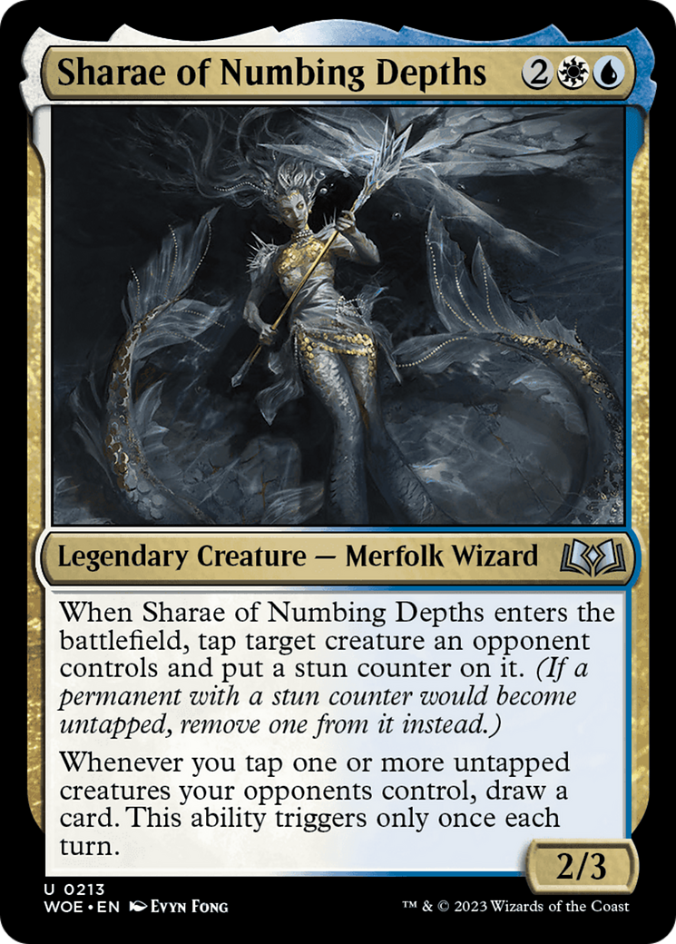 Sharae of Numbing Depths [Wilds of Eldraine] | Webway Games