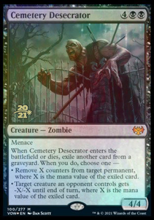 Cemetery Desecrator [Innistrad: Crimson Vow Prerelease Promos] | Webway Games