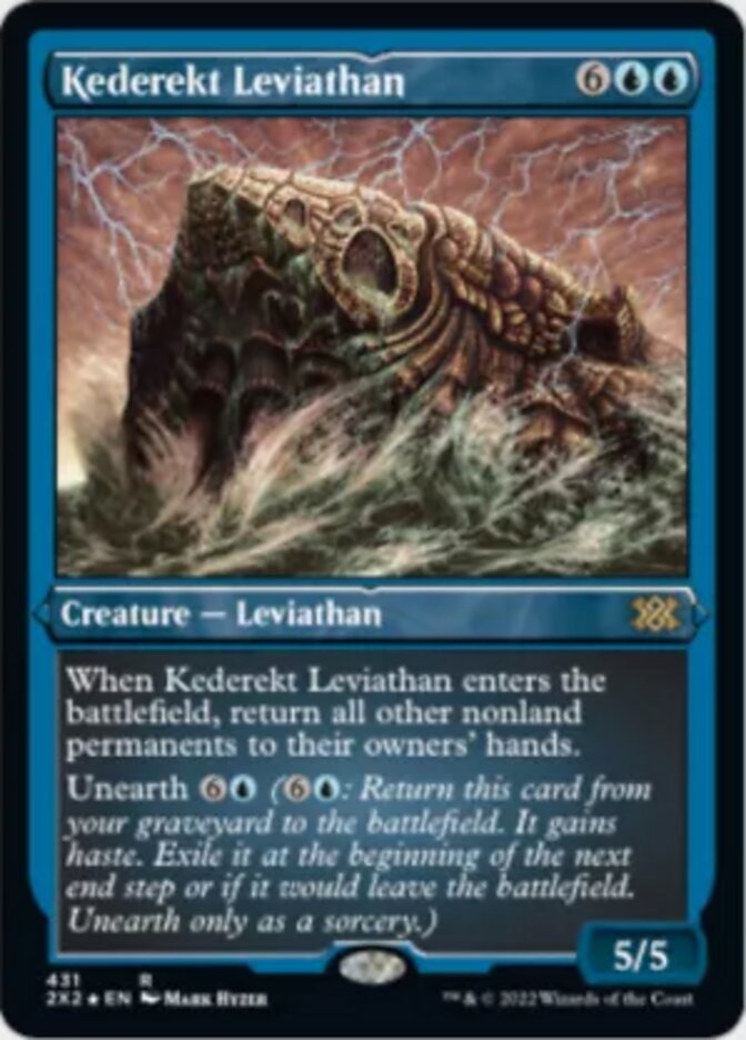 Kederekt Leviathan (Foil Etched) [Double Masters 2022] | Webway Games