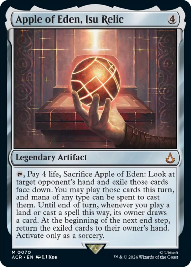 Apple of Eden, Isu Relic [Assassin's Creed] | Webway Games