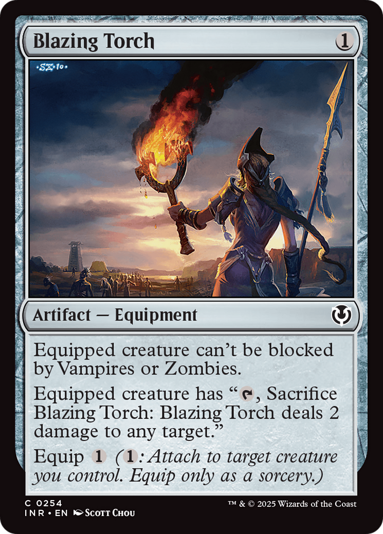 Blazing Torch [Innistrad Remastered] | Webway Games