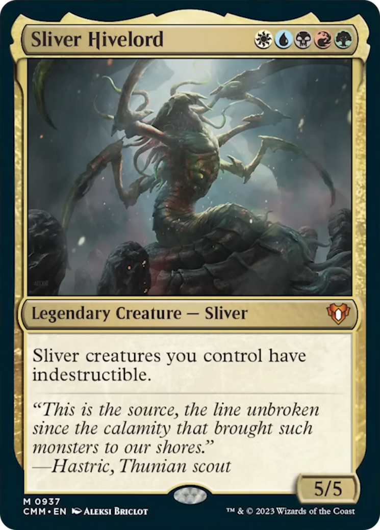 Sliver Hivelord [Commander Masters] | Webway Games