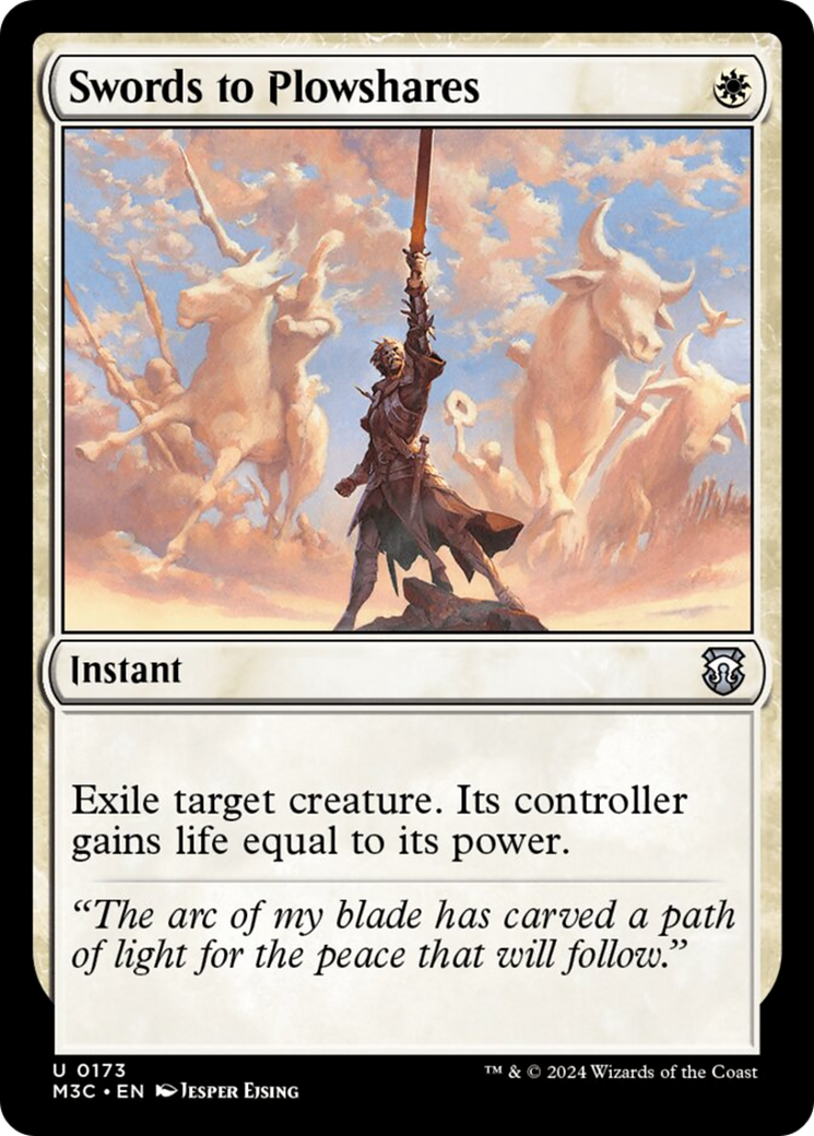 Swords to Plowshares [Modern Horizons 3 Commander] | Webway Games