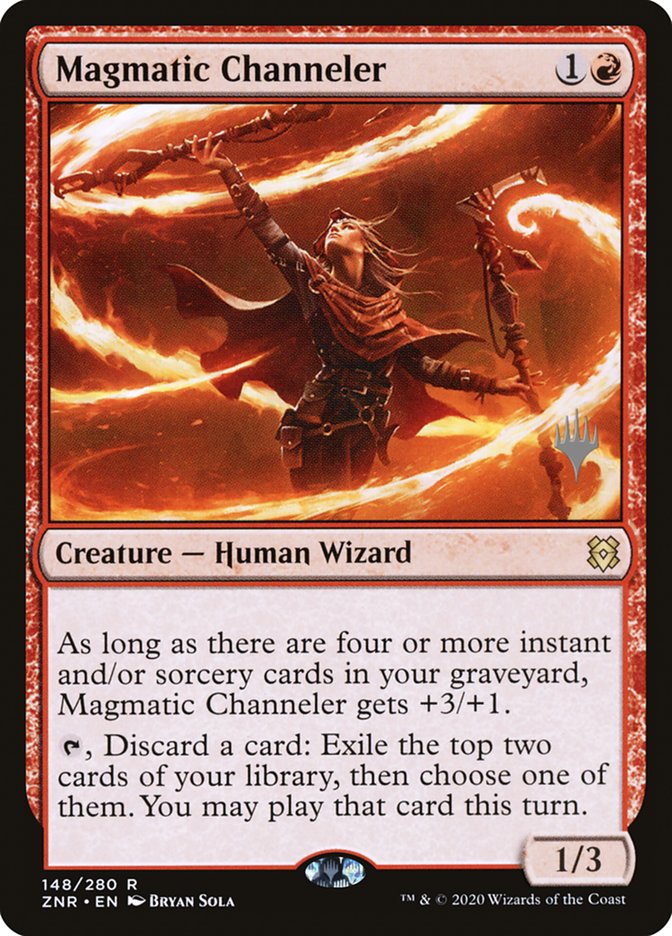 Magmatic Channeler (Promo Pack) [Zendikar Rising Promos] | Webway Games