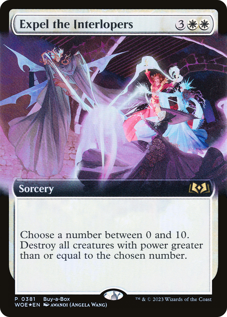 Expel the Interlopers (Buy-A-Box) [Wilds of Eldraine Promos] | Webway Games