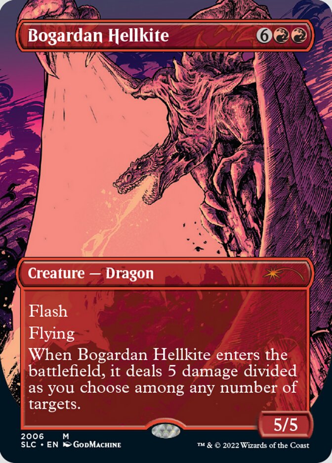 Bogardan Hellkite (Borderless) [Secret Lair Countdown Kit] | Webway Games