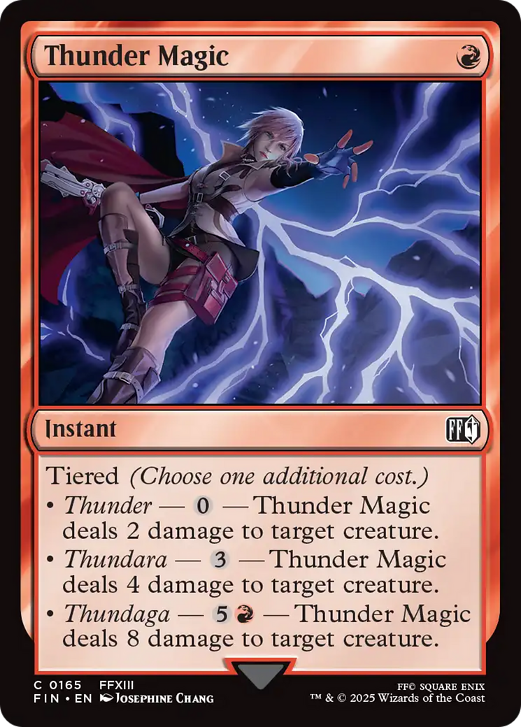 Thunder Magic [FINAL FANTASY] | Webway Games