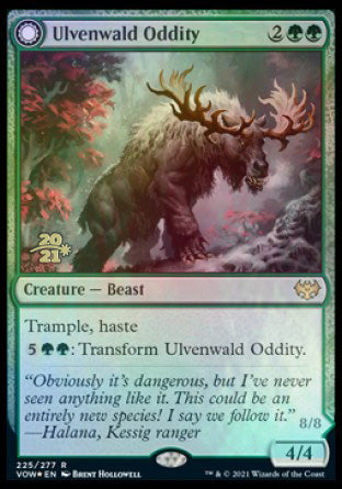 Ulvenwald Oddity // Ulvenwald Behemoth [Innistrad: Crimson Vow Prerelease Promos] | Webway Games