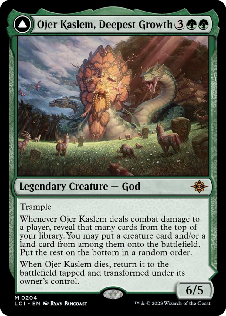 Ojer Kaslem, Deepest Growth // Temple of Cultivation [The Lost Caverns of Ixalan] | Webway Games